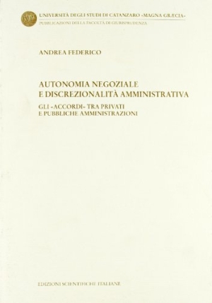 Autonomia Negoziale fronte