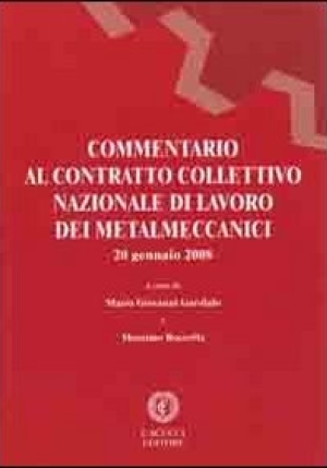 Commentario Al Contratto Collettivo Nazionale Di Lavoro Dei Metalmeccani fronte