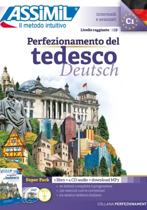 Perfezionamento Del Tedesco. Con Audio In Download E 4cd fronte