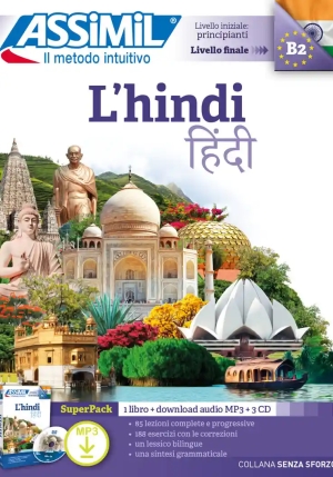 L'hindi. Con Audio In Download E 3cd fronte