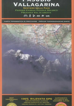 Pasubio - Vallagarina 1:25.000 fronte