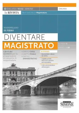 Diventare Magistrato - La Rivista Per Il fronte