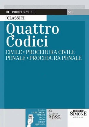 Quattro Codici 2025 23ed. fronte
