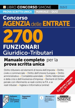 2700 Funzionari Giur.trib.ag.entrate fronte