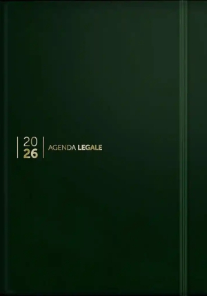 Agenda Legale 2026 Skin Dark Green fronte