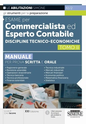 Esame Commercialista Esperto Contab.21ed fronte