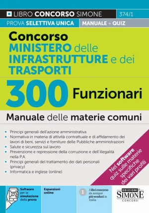 300 Funzionari Min.infrastr.trasporti fronte