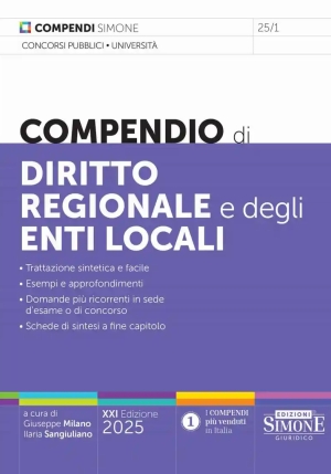 Compendio Diritto Regionale Enti Loc. fronte