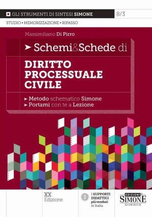 Schemi Schede Diritto Process.civile 20e fronte