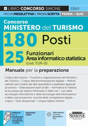 25 Funzionari Area Informatico Turismo fronte