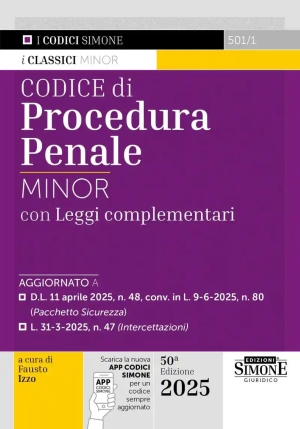 Codice Procedura Penale - Minor fronte