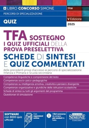 Tfa Sostegno Quiz Ufficiali Prova Presel fronte