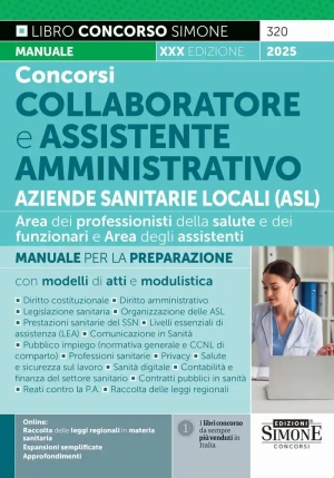 Collaboratore Assist.amm.vo Asl Man.30ed fronte