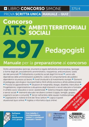 297 Pedagogisti Ats fronte