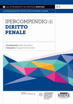 Ipercompendio Diritto Penale 16ed. fronte