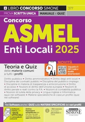 Asmel 2025 - Vari Profili - Manuale + Quiz fronte