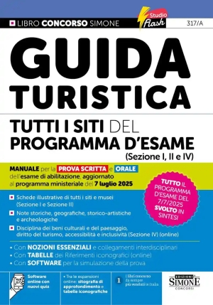 Guida Turistica - Programma D'esame - Manuale Prova Scritta + Orale fronte