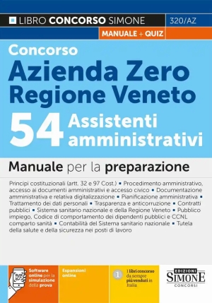 54 Assistenti Amm.azienda Zero Veneto fronte