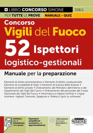 52 Ispettori Concorso Vigili Del Fuoco fronte