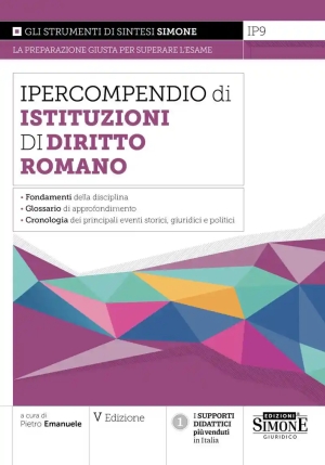 Ipercompendio - Istituzioni Di Diritto Romano fronte