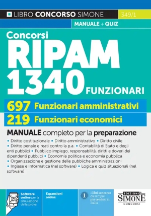 697 Funzionari Amm.vi 219 Econ.ripam fronte