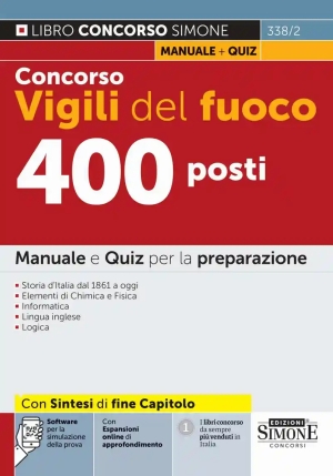 400 Vigili Del Fuoco 2026 fronte