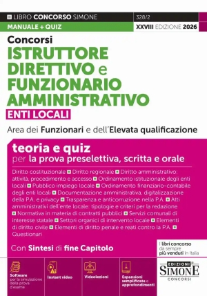 Istruttore Direttivo Funz.enti Locali fronte
