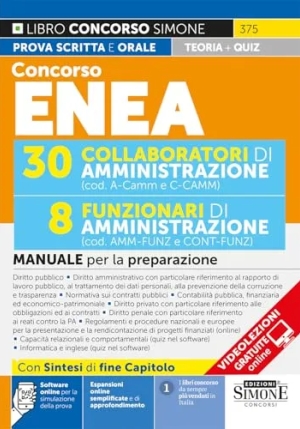 30 Collaboratori 8 Funz.amm.ne Enea 2026 fronte