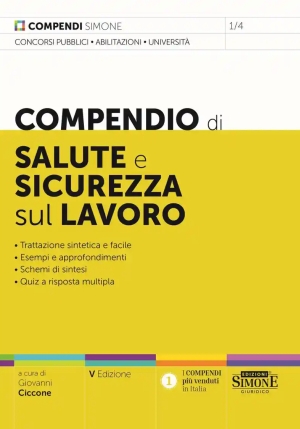 Compendio Salute Sicur. Sul Lavoro 5ed. fronte