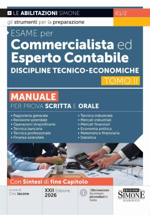 Esame Commercialista Esperto Contab.22ed fronte
