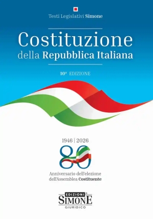 Costituzione Repubblica Italiana 10ed fronte