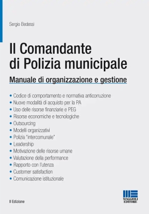 Comandante Polizia Municipale 2ed. fronte