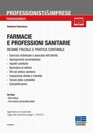 Farmacie E Professioni Sanitarie fronte