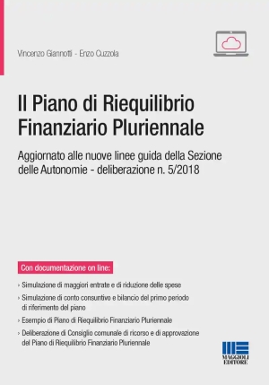 Piano Riequilibrio Finanziario Plurien. fronte