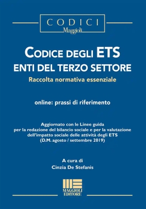 Codice Ets Enti Terzo Settore fronte