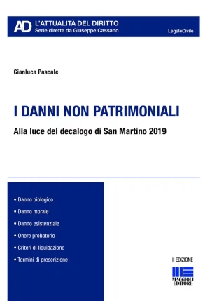 Danni Non Patrimoniali 2ed fronte