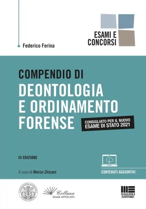 Compendio Deontologia Ord.forense 2021 fronte