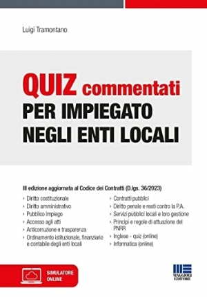 Quiz Commentati Impiegato Enti Loc.3ed fronte
