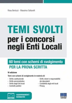 Temi Svolti Concorsi Enti Locali fronte
