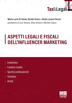 Aspetti Legali Fiscali Influencer Market fronte