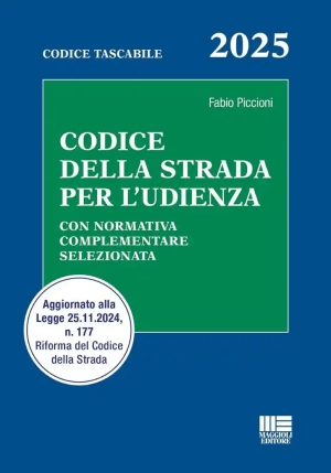 Codice Della Strada Per Udienza 2025 fronte