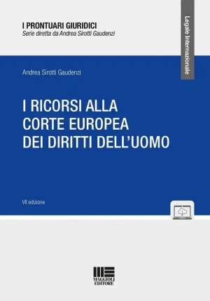 Ricorsi Alla Corte Europea Dei Diritti Dell'uomo fronte