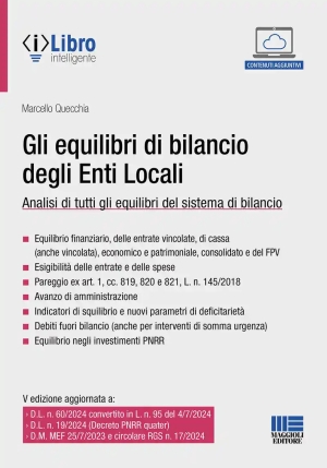 Equilibri Bilancio Enti Locali 5ed. fronte