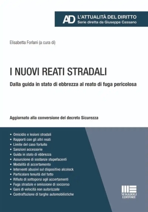 Nuovi Reati Stradali Dalla Guida Stato fronte
