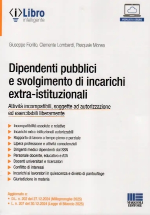 Dipendenti Pubblici Svolgim.incarichi fronte