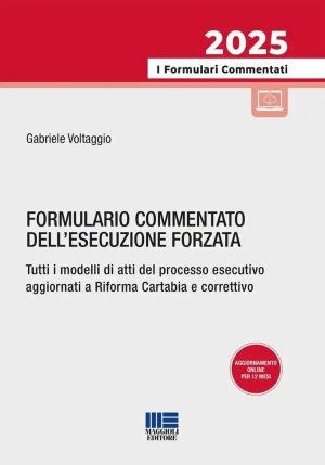 Formulario Commentato Dell'esecuzione Forzata fronte
