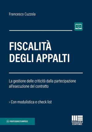 Fiscalita' Degli Appalti fronte