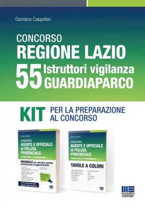 Kit 55 Istruttori Vigilanza Guardiaparco fronte
