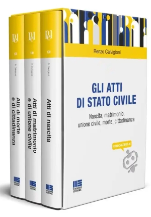 Atti Di Stato Civile fronte