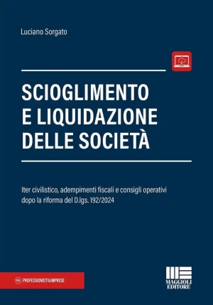 Scioglimento E Liquidaz.soc.persone Cap fronte